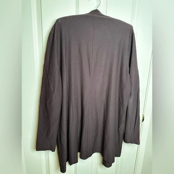 Eileen Fisher Dark Brown Jacket - Picture 2 of 4